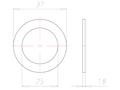M25x1.5 Entry Thread Sealing Washer