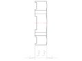 Brass M8x1.25 and 11 Millimeter (mm) Wrench Size EMC Locknut