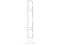 Brass Pg 11 and 21 Millimeter (mm) Wrench Size EMC Locknut