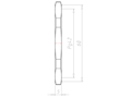 Brass Pg 42 and 60 Millimeter (mm) Wrench Size Locknut