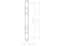 Brass G 2 Inch (in) and 65 Millimeter (mm) Wrench Size Locknut