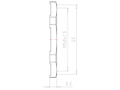 Brass Leadfree M50x1.5 and 55 Millimeter (mm) Wrench Size EMC Locknut