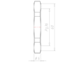 Polyamide (PA) Pg 36 and 60 Millimeter (mm) Wrench Size Black RAL 9005 Locknut