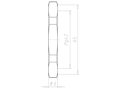 Polyamide (PA) Pg 42 and 65 Millimeter (mm) Wrench Size Lightgrey RAL 7035 Locknut