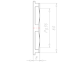 Polyamide (PA) Pg 36 and 59 Millimeter (mm) Wrench Size Black RAL 9005 Locknut