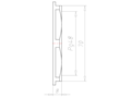 Polyamide (PA) Pg 48 and 69 Millimeter (mm) Wrench Size Black RAL 9005 Locknut