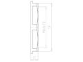 Polyamide (PA) M63x1.5 and 73 Millimeter (mm) Wrench Size Black RAL 9005 Locknut