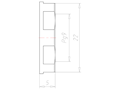 Polyamide (PA) Pg 9 and 21 Millimeter (mm) Wrench Size Lightgrey RAL 7035 Locknut