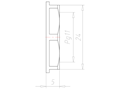 Polyamide (PA) Pg 11 and 24 Millimeter (mm) Wrench Size Lightgrey RAL 7035 Flange Locknut