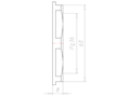 Polyamide (PA) Pg 36 and 59 Millimeter (mm) Wrench Size Lightgrey RAL 7035 Locknut