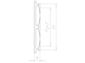 Polyamide (PA) Pg 42 and 65 Millimeter (mm) Wrench Size Lightgrey RAL 7035 Flange Locknut
