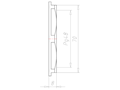 Polyamide (PA) Pg 48 and 69 Millimeter (mm) Wrench Size Lightgrey RAL 7035 Locknut