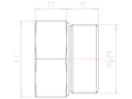 Brass PG29 Ex d IIC with o-ring Sealing Screw
