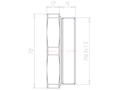 Brass M63x1.5 Ex d IIC with o-ring Sealing Screw