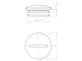 5 Millimeter (mm) Thread Length M16x1.5 with O-ring NBR Locking Sealing Screw
