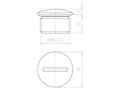 10 Millimeter (mm) Thread Length M16x1.5 with O-ring NBR Locking Sealing Screw