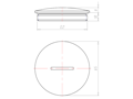 Brass 6 Millimeter (mm) Thread G 2? with o-ring NBR Sealing Screw