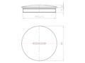 11 Millimeter (mm) Thread Length M75x1.5 with O-ring NBR Locking Sealing Screw