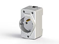 DIN Rail Children Protention+Earth Sockets