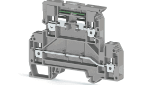 Don’t be Shocked! We sell a 13mm wide, 480 VAC, DIN Rail Mounted Circuit Breaker