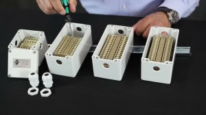 Terminal Blocks In A Junction Box – Engineered Just For You In A NEMA 4X Enclosure Terminal Blocks In A Junction Box – Engineered Just For You In A NEMA 4X Enclosure