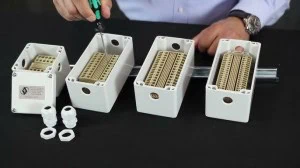 Terminal Blocks in a Junction Box – Engineered just for you in a NEMA 4X enclosure